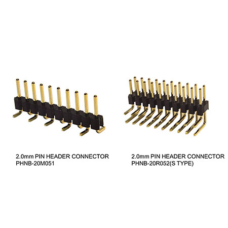 2 mm stifthuvud - PHNB-20X05X-XXXX - 2.0 Pin Header