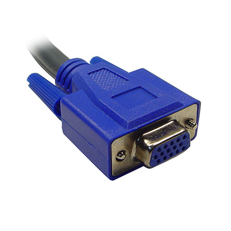 ভিডিও গ্রাফিক্স অ্যারে কেবল - VGA CABLE ( VGA = VIDEO GRAPHICS ARRAY )