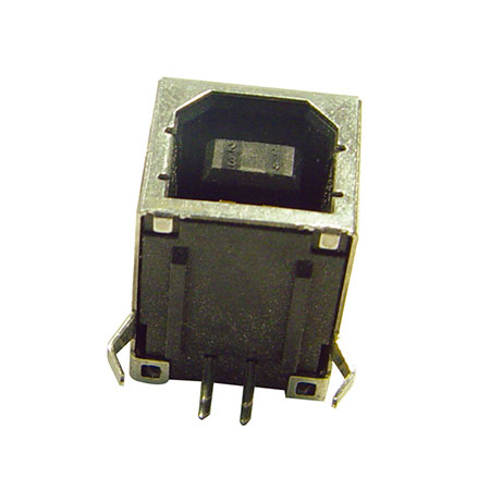 Conector USB Tipo B - U560B-04S10-XXX - RIGHT ANGLE / FEMALE / B TYPE