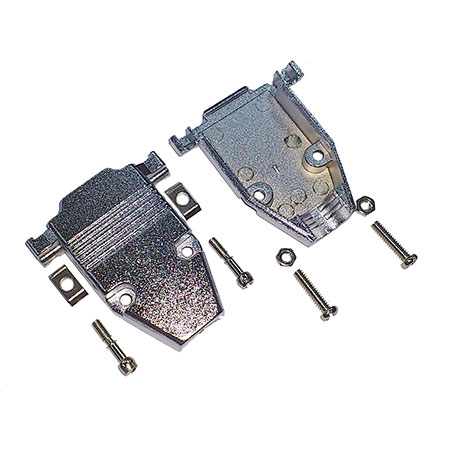 180 graden D Sub-connector - MPH02-XX-XXXX  (D-SUB HOOD)