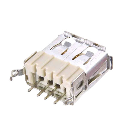 Conector USB drept - U560A-04S15-XXX - STRAIGHT / FEMALE/ A TYPE